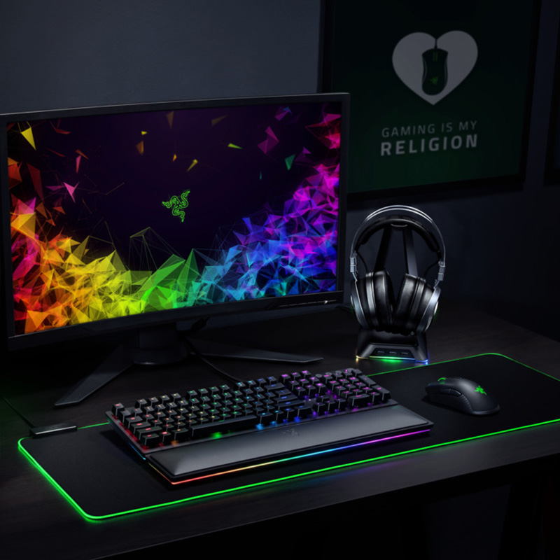 Razer雷蛇影鲛终极版Nari振动无线电竞游戏耳机头戴式电脑耳麦 - 图3