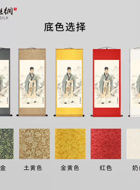十大名医张仲景华佗扁鹊画像挂画