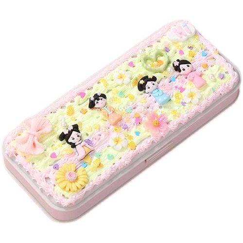 双层文具盒 奶油胶手工DIY铅笔盒材料包自制笔盒小学生男孩女孩 - 图3