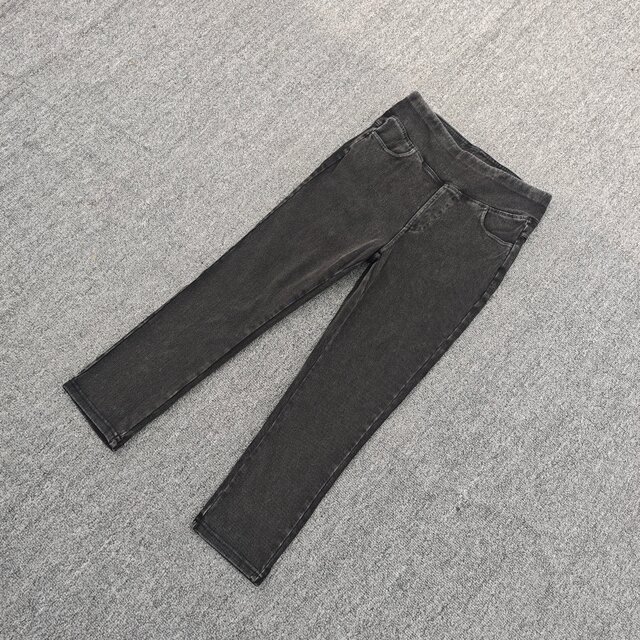 Leggings ແອວແອວສູງແອວ elastic ແອວສູງແປດຈຸດ