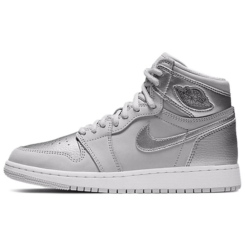 Air Jordan 1 High AJ1灰银白银雾霾金属日本限定 575441-029-图3