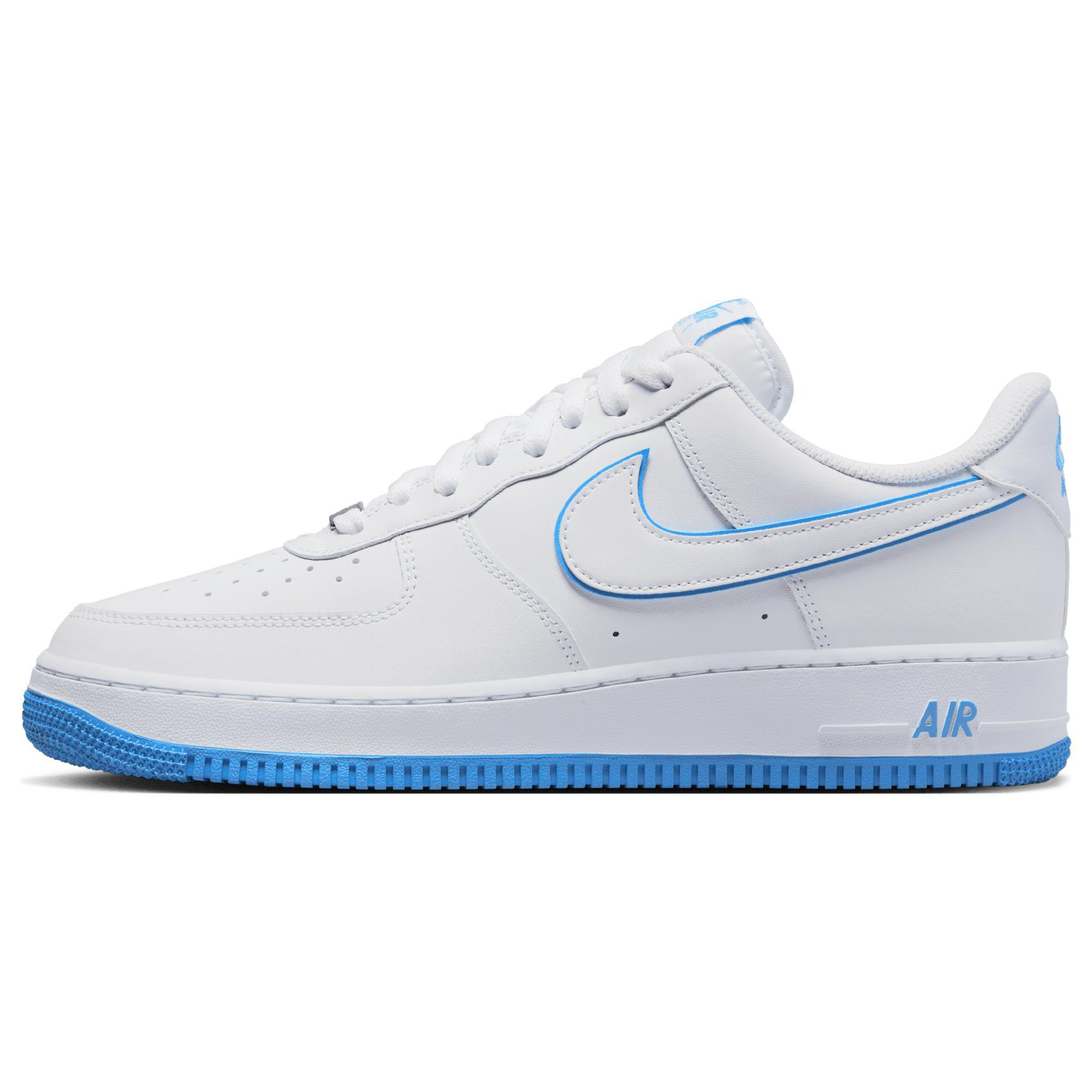 Nike Air Force 1 Low AF1大学蓝耐磨低帮空军一号板鞋DV0788-101 - 图3