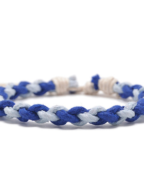 学生情侣棉麻原创手工手绳