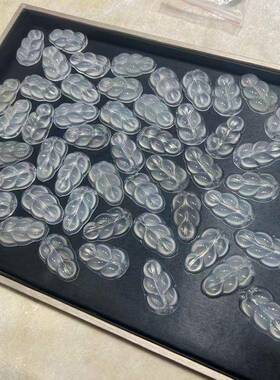 本命年冰种白玉髓马料树叶吊坠大叶子白玛瑙女款玉石项链礼物