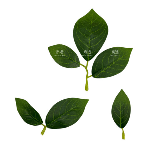 葫芦叶仿真叶子ins风家居diy手工绿植配件装饰品 - 图0