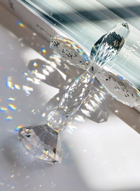 水晶十字架摆件家居装饰品摆件