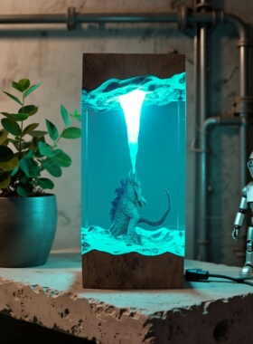 炫酷哥吉斯拉原子吐息氛围灯礼物