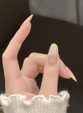 【悦已如花】手工穿戴甲独特绝美中长款春天美甲2026新款美甲贴片