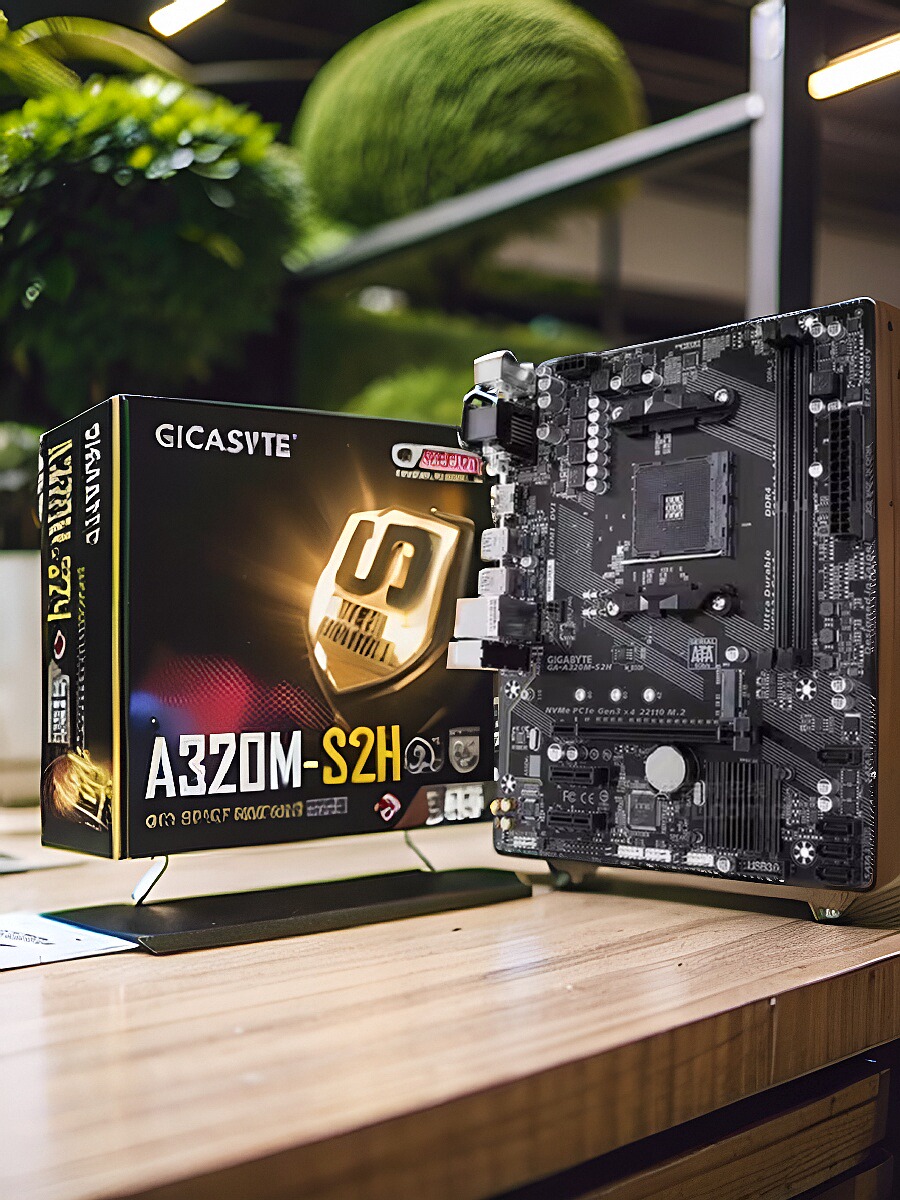 Gigabyte/技嘉 A320M-S2H 台式机游戏主板 AMD A320 - 图2