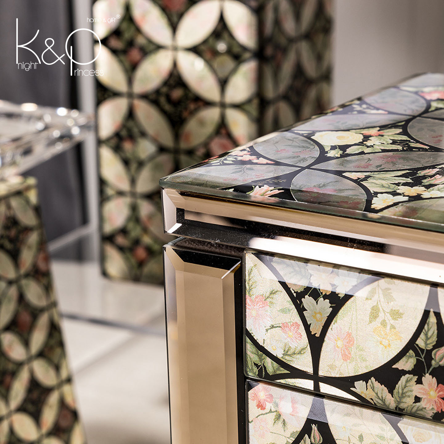 KP high-end exquisite jewelry storage box