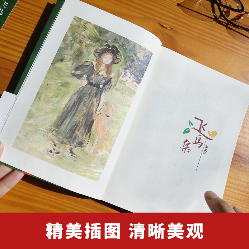现货含音频｜全2册飞鸟集新月集