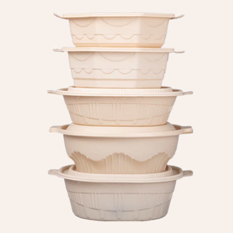 超大容量玉米淀粉圆碗一次性可降解餐盒鱼盘环保食品级微波炉兼容,淘宝优惠券,粉丝福利购,淘宝优惠卷