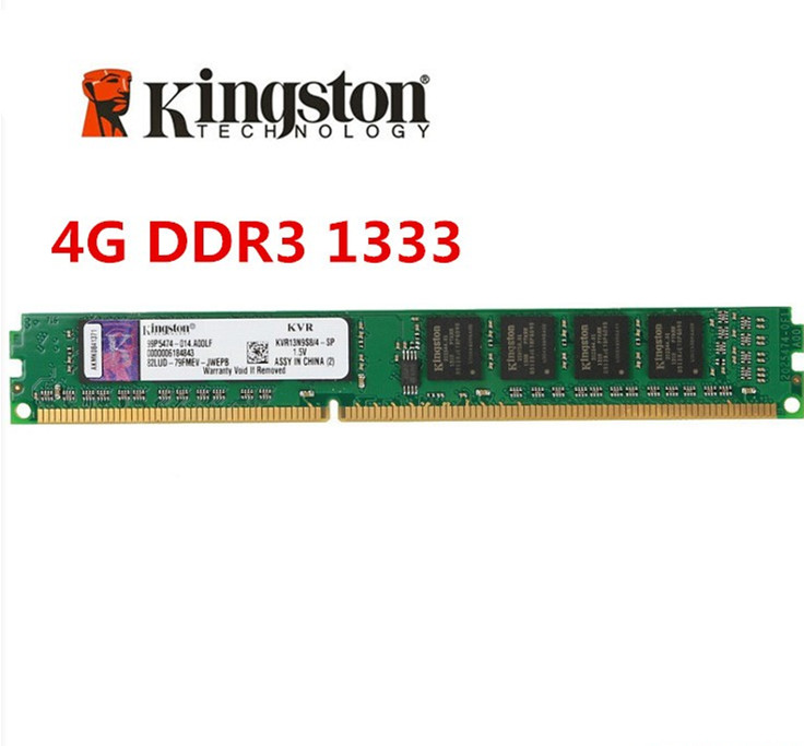 原装正品Kingston 金士顿  2G   4G  8GB DDR3 1333台式机内存条