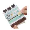 Dingding Cake Shop Flash Sand Greeting Card & Envelope Set