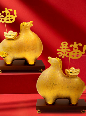 2026年马上暴富马年马摆件