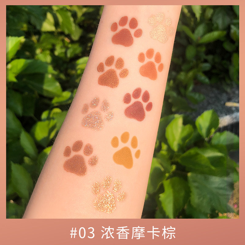 卡姿兰ins超火闪粉防水小盘眼影盘 卡姿兰宏达美景眼影