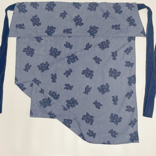 四川老式灯芯绒背带传统背娃娃婴儿童前抱后背式多功能外出背扇袋 - 图0