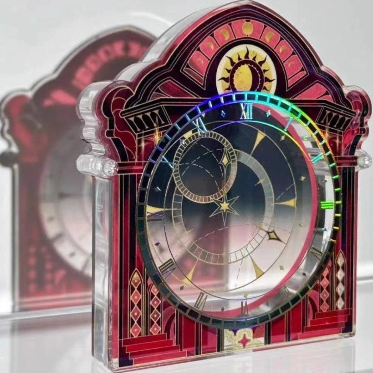 小红书同款亚克力双闪徽章收纳58/75mm吧唧砖,淘宝优惠券,粉丝福利购,淘宝优惠卷