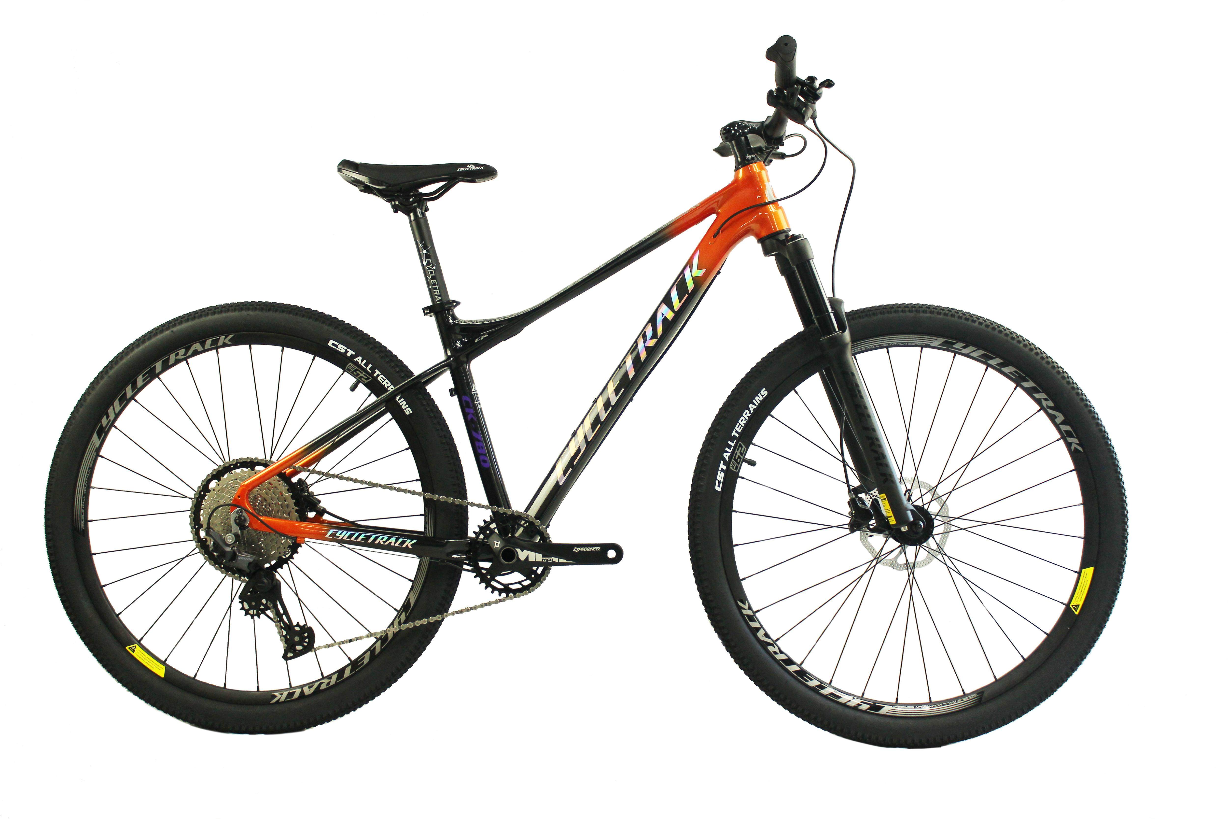 ck骑迹ck780山地自行车越野车铝合金车架12速油碟刹 27.5/29英寸