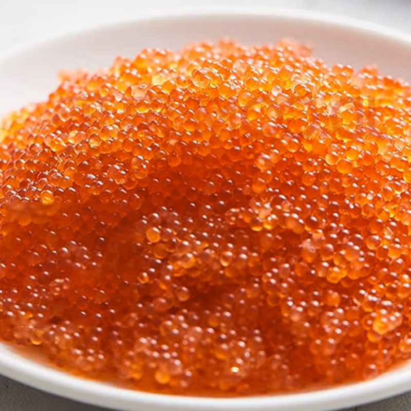 东海洋红蟹籽花牌有爆破感大粒红鱼子飞鱼籽调味鱼籽飞鱼籽大颗粒,淘宝优惠券,粉丝福利购,淘宝优惠卷