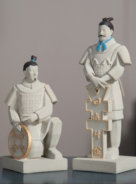 秦始皇兵马俑摆件大号文创纪念品