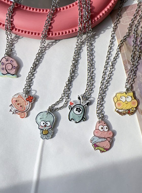 童趣甜美项链可爱卡通