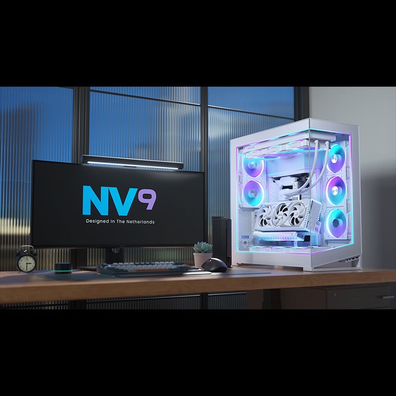 追风者(PHANTEKS)NV9白无立柱全视景海景房电脑ATX/EATX机箱NV7黑-图3