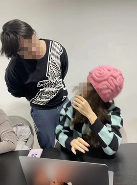 脑花帽毛线大脑帽子女冬可爱搞怪手工针织粉色创意保暖小头新款