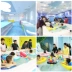 Bể bơi trẻ em Yiyalove acrylic 2 * 1,5 mét chất liệu nhập khẩu đa chức năng sang trọng hình chữ nhật - Bể bơi / trò chơi Paddle