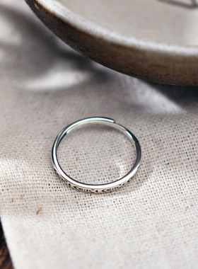 女S925银日韩可调节尺码泰银新品