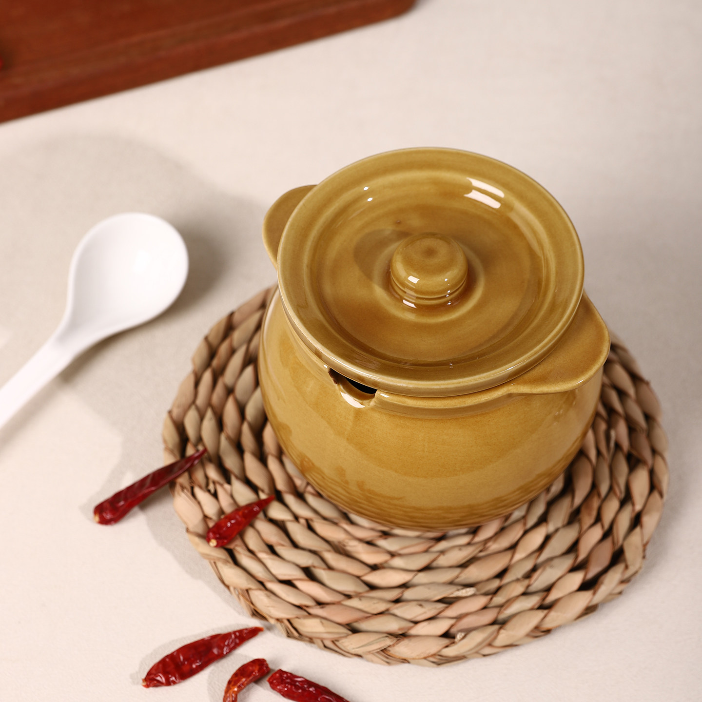 带盖陶瓷猪油罐家用可放冰箱储物罐耐高温存储罐食品级调料罐油坛,淘宝优惠券,粉丝福利购,淘宝优惠卷