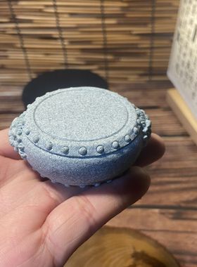 青砂石雕刻创意貔貅小鼓杯