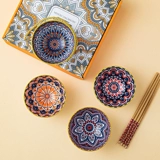 Комплект для домашнего использования, керамическая посуда, подарочная коробка, стиль бохо, делается под заказ, подарок на день рождения, оптовые продажи