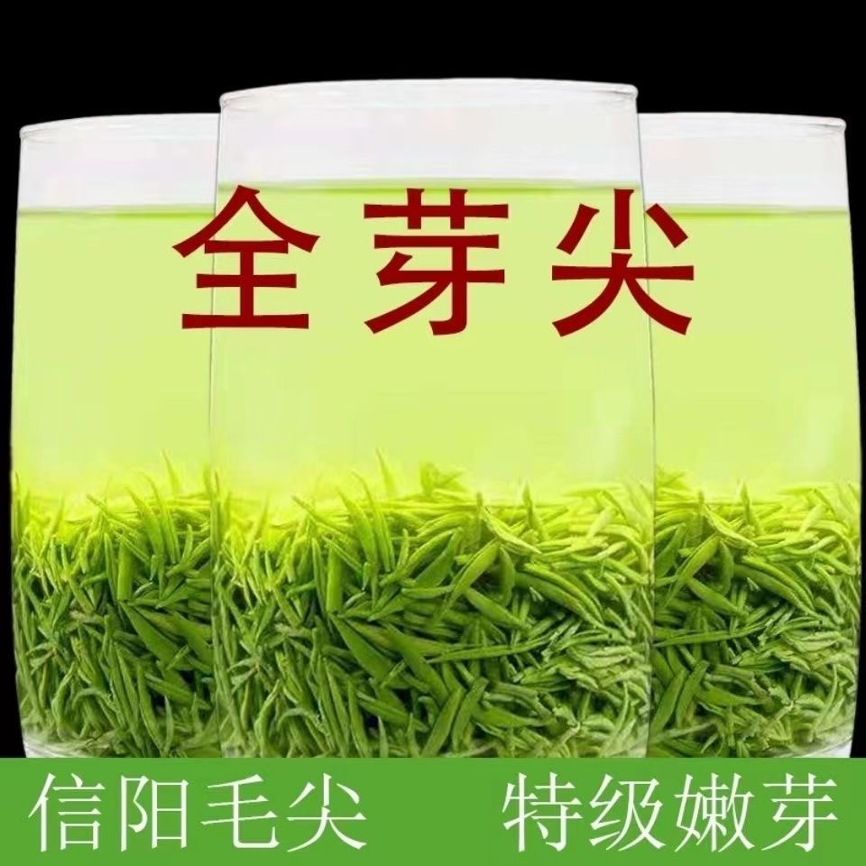 2022新茶毛尖茶叶信阳原产明前特级嫩芽浓香型绿茶散装毛尖茶250g