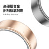Smart Ring Thin Aluminum Alloy Heart Rate Blood Oxygen Sleep Manufacturer Health Testing Smart Ring Unisex