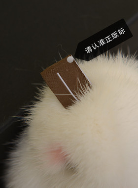 韩版真水貂毛兔子皮草挂件纯手工萌兔兔挂链配包汽车挂饰