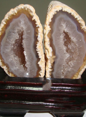 天然观赏石摆件水晶办公室