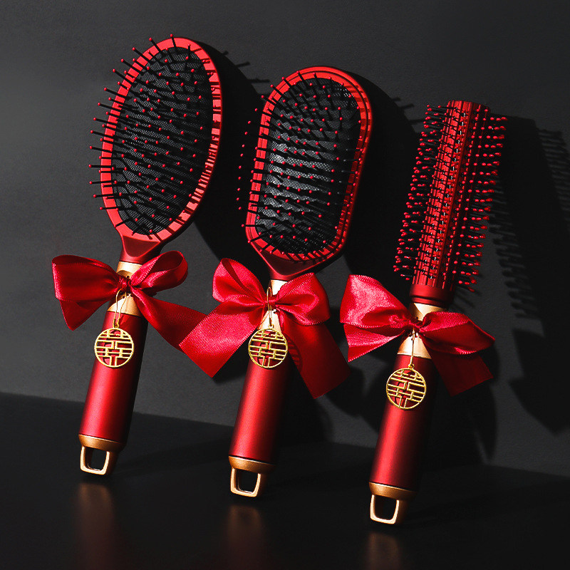 JOJO'S L. PD.杂货先生.结婚梳子一对红色气垫梳喜梳子木梳 |体会,淘宝优惠券,粉丝福利购,淘宝优惠卷