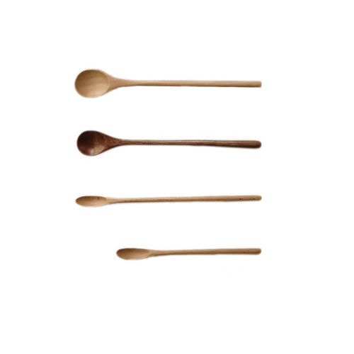 JOJO'S L. PD.Chi.勺子日式搅拌棒实木长柄咖啡迷你小勺子 | 芷沅 - 图3