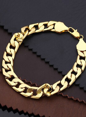 欧美爆款跨境基础男士手链高级感痞帅通勤手饰首饰项链配饰饰品男