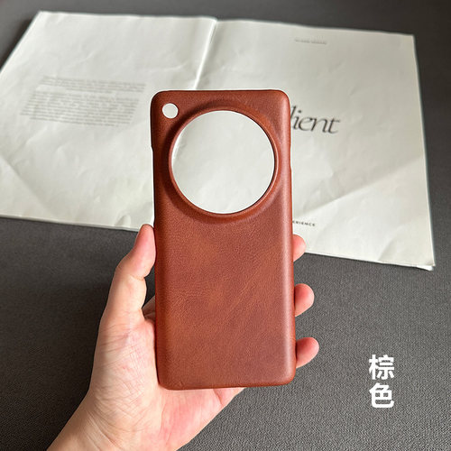 牛仔皮纹OPPO Find X8/x9/X7/X6/pro手机壳大孔X8pro半包素皮x7/X8 ultra高级感保护套硬壳X8s+ - 图2
