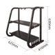Kettlebell storage rack dumbbell rack double-layer household commercial three-layer dumbbell rack gym kettlebell hexagonal barbell bar