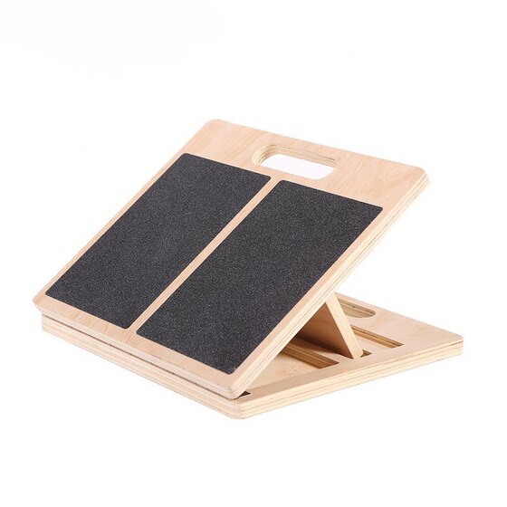 Rehabilitation training stretch board wooden inclined board