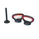 Eco-friendly kettlebell handle, adjustable weight, kettlebell base, dumbbell modified kettlebell nut, kettle, indoor push-ups