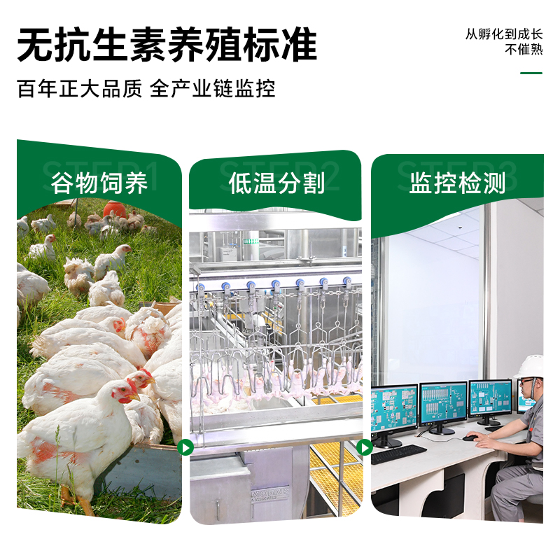 正大冷冻新鲜无抗鸡琵琶腿390g袋装谷饲营养健康生鸡腿肉烧烤食材