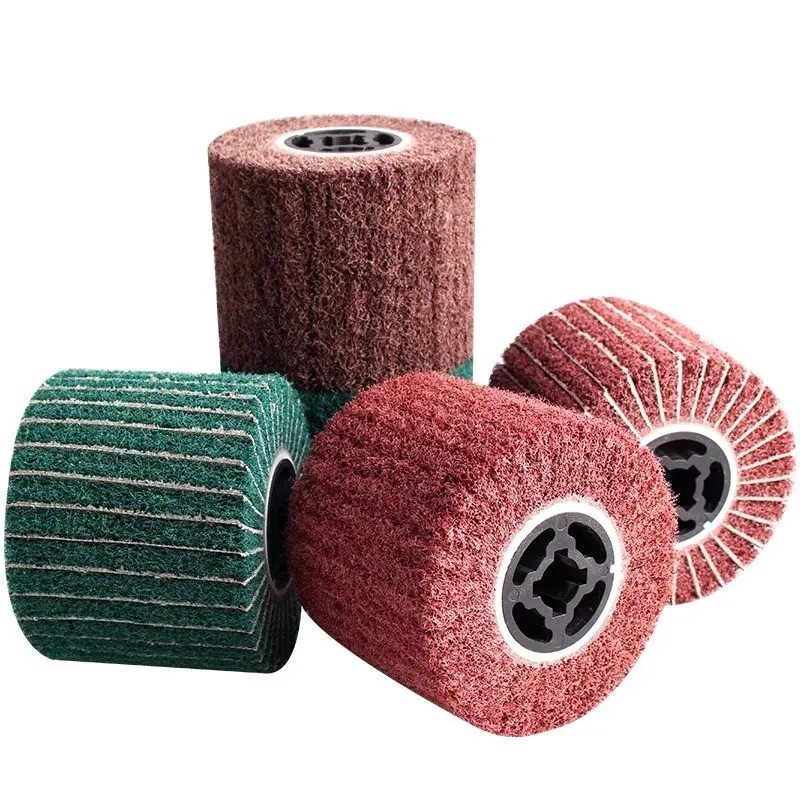 拉丝轮金属抛光轮不锈钢专用拉丝机打磨轮拉丝布砂布80目纤维进口,淘宝优惠券,粉丝福利购,淘宝优惠卷