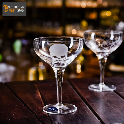 酒吧调酒 水晶宽口香槟杯阔口鸡尾酒杯宽口香槟鸡尾酒杯起泡酒杯 - 图1