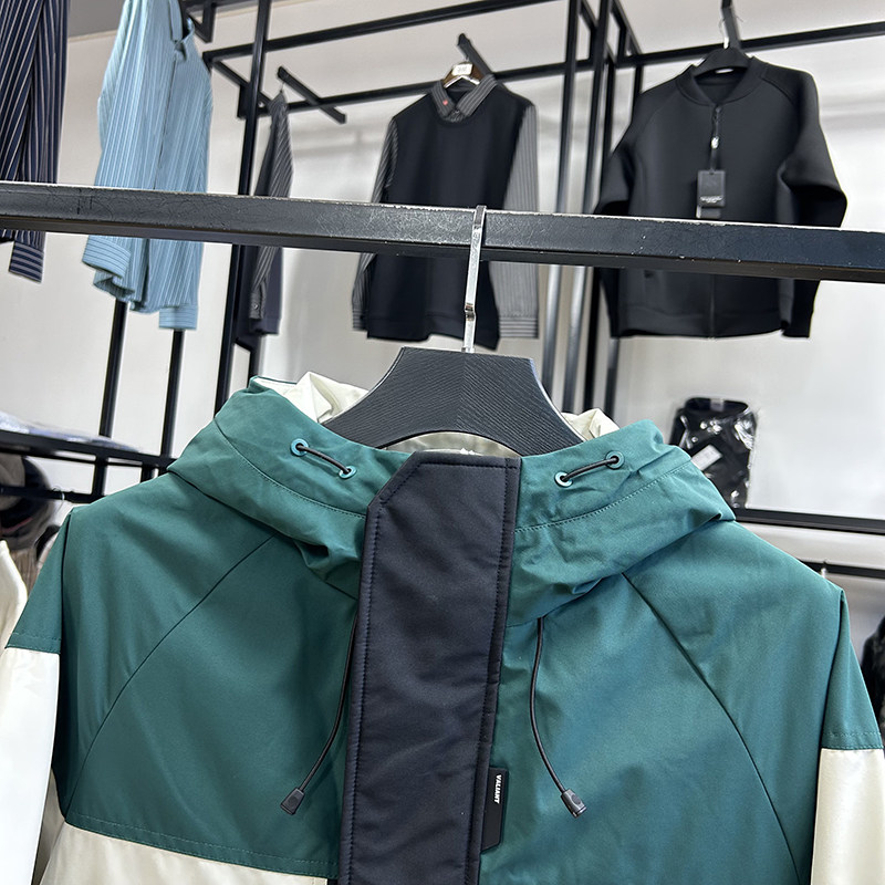 连帽加厚保暖宽松撞色夹克冬季男士防风御寒茄克衫外套,淘宝优惠券,粉丝福利购,淘宝优惠卷