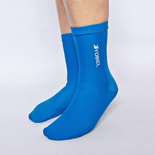 新品YOBEL成人莱卡袜锦纶轻薄款游泳袜脚蹼女浮潜袜男潜水袜子 - 图0