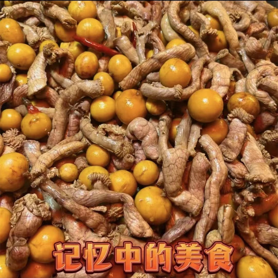 麻辣包蛋肠河南特色地方小吃熟食小鸡蛋鸡肠蛋包肚开袋即食下酒菜